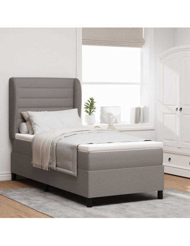 Letto a molle con materasso Talpa 90 x 190 cm Tessuto