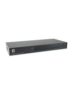 LevelOne KVM-3216 switch per keyboard-video-mouse (kvm) Montaggio rack Nero