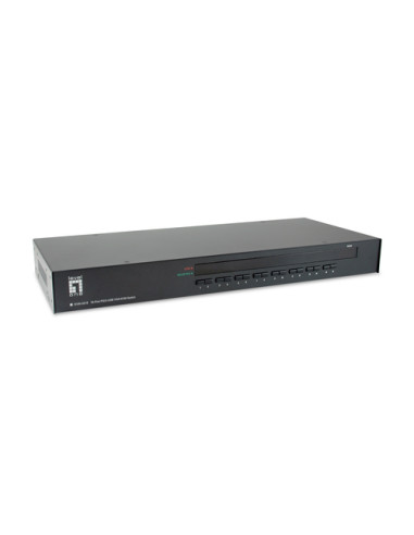 LevelOne KVM-3216 switch per keyboard-video-mouse (kvm) Montaggio rack Nero