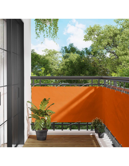 Schermo da balcone Arancione 75 x 200 cm