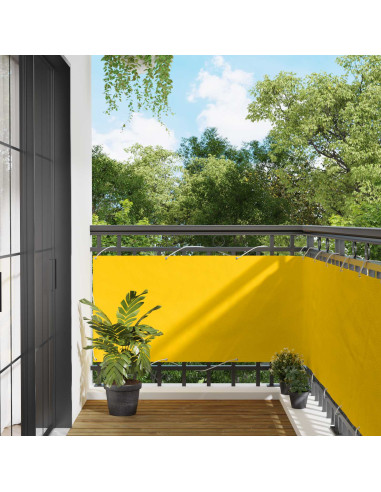 Schermo da balcone Giallo 75 x 200 cm
