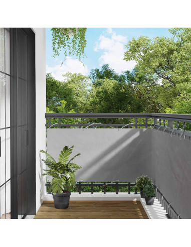 Schermo da balcone Grigio chiaro 75 x 200 cm
