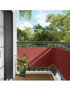 Schermo da balcone Terracotta 75 x 200 cm