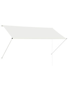 Tenda da Sole Retrattile 250x150 cm Crema