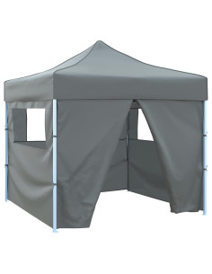 Tenda Party Antracite 291 x 291 x 315 cm Tessuto Oxford