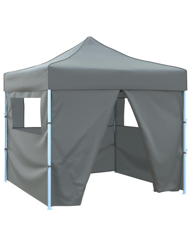 Tenda Party Antracite 291 x 291 x 315 cm Tessuto Oxford