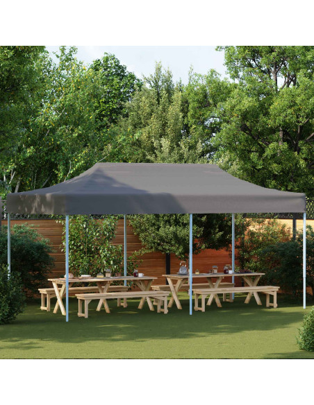 Tenda Party Antracite 291 x 580 x 315 cm Tessuto Oxford
