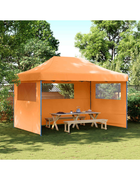 Tenda Party Arancione 279 x 410 x 315 cm Tessuto Oxford