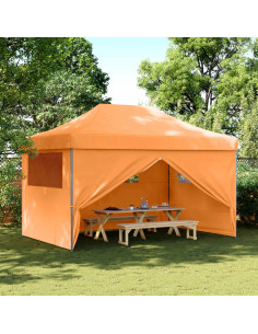 Tenda Party Arancione 292 x 440 x 315 cm Tessuto Oxford