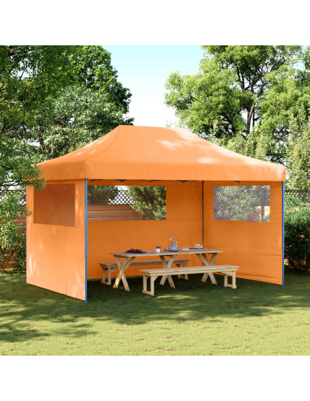 Tenda Party Arancione 292 x 440 x 315 cm Tessuto Oxford