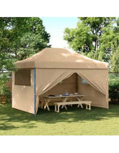 Tenda Party Beige 279 x 410 x 315 cm Tessuto Oxford