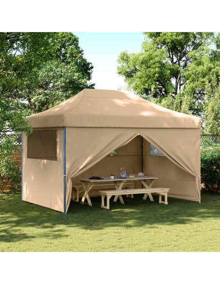 Tenda Party Beige 279 x 410 x 315 cm Tessuto Oxford