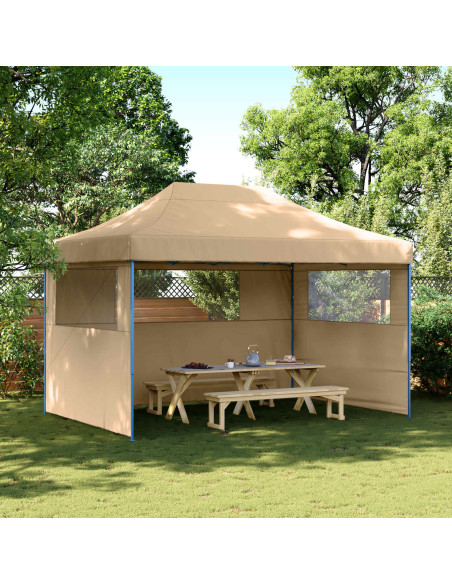 Tenda Party Beige 279 x 410 x 315 cm Tessuto Oxford