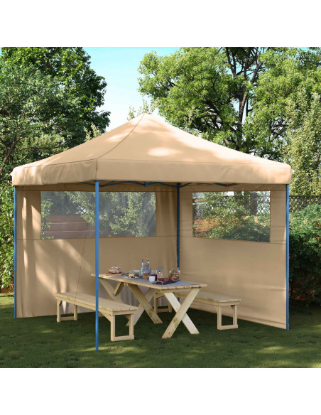 Tenda Party Beige 292 x 292 x 315 cm Tessuto Oxford