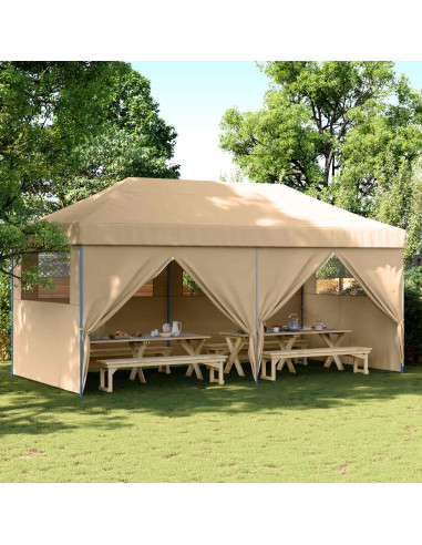 Tenda Party Beige 292 x 580 x 315 cm Tessuto Oxford