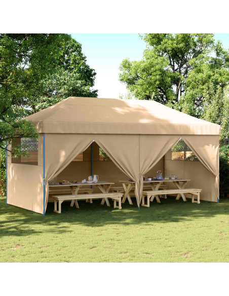 Tenda Party Beige 292 x 580 x 315 cm Tessuto Oxford