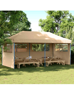 Tenda Party Beige 292 x 580 x 315 cm Tessuto Oxford