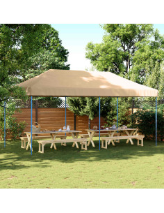 Tenda Party Beige 292 x 580 x 315 cm Tessuto Oxford
