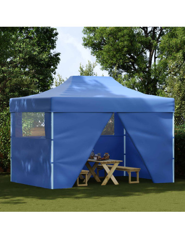 Tenda Party Blu 280 x 410 x 315 cm Tessuto Oxford