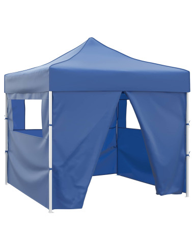 Tenda Party Blu 291 x 291 x 315 cm Tessuto Oxford