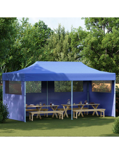 Tenda Party Blu 291 x 580 x 315 cm Tessuto Oxford