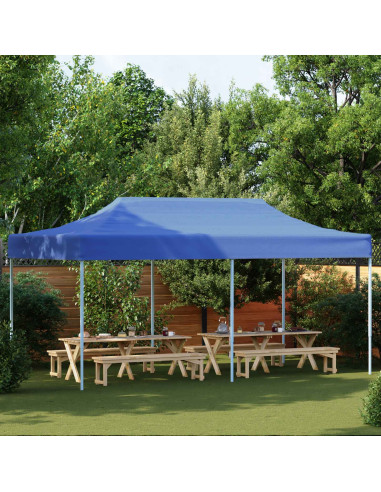 Tenda Party Blu 291 x 580 x 315 cm Tessuto Oxford