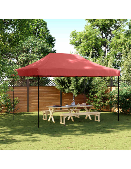 Tenda Party Borgogna 279 x 410 x 315 cm Tessuto Oxford
