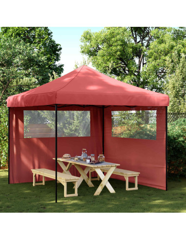 Tenda Party Borgogna 292 x 292 x 315 cm Tessuto Oxford