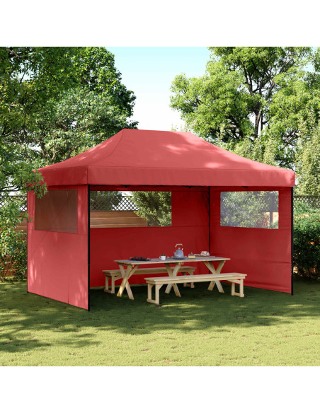 Tenda Party Borgogna 292 x 440 x 315 cm Tessuto Oxford