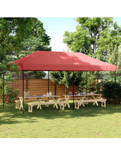 Tenda Party Borgogna 292 x 580 x 315 cm Tessuto Oxford