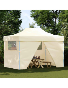 Tenda Party Crema 291 x 431 x 315 cm Tessuto Oxford