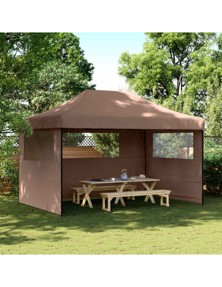 Tenda Party Marrone 292 x 440 x 315 cm Tessuto Oxford