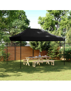 Tenda Party Nero 279 x 410 x 315 cm Tessuto Oxford