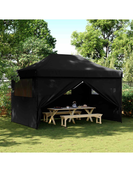 Tenda Party Nero 292 x 440 x 315 cm Tessuto Oxford