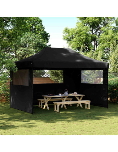 Tenda Party Nero 292 x 440 x 315 cm Tessuto Oxford