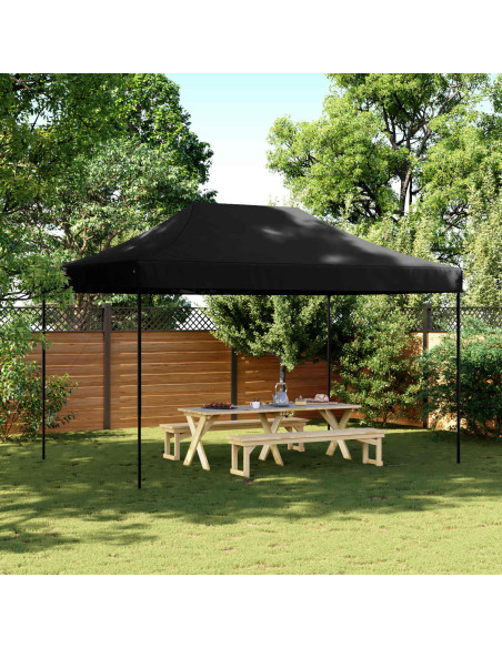 Tenda Party Nero 292 x 440 x 315 cm Tessuto Oxford