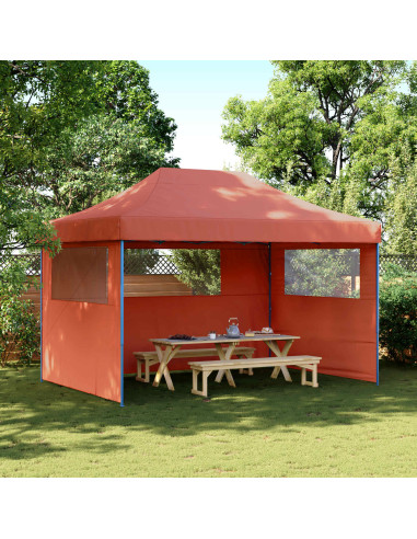 Tenda Party Terracotta 279 x 410 x 315 cm Tessuto Oxford