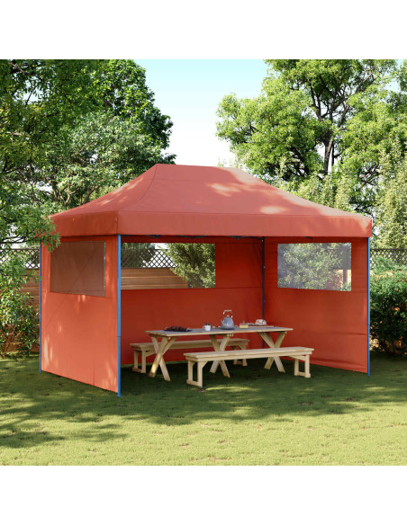 Tenda Party Terracotta 279 x 410 x 315 cm Tessuto Oxford
