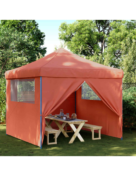 Tenda Party Terracotta 292 x 292 x 315 cm Tessuto Oxford