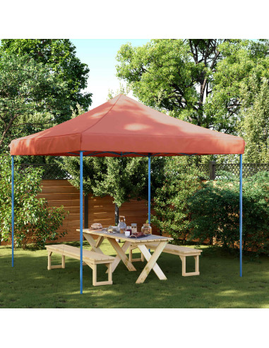 Tenda Party Terracotta 292 x 292 x 315 cm Tessuto Oxford