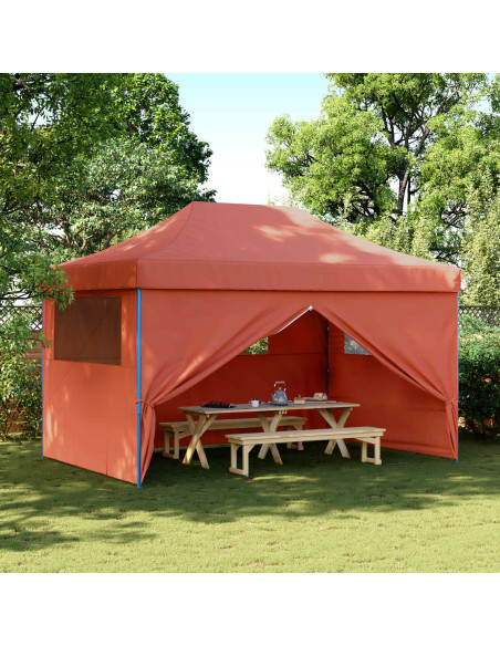 Tenda Party Terracotta 292 x 440 x 315 cm Tessuto Oxford