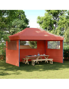 Tenda Party Terracotta 292 x 440 x 315 cm Tessuto Oxford