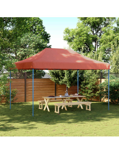 Tenda Party Terracotta 292 x 440 x 315 cm Tessuto Oxford