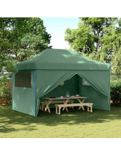 Tenda Party Verde 279 x 410 x 315 cm Tessuto Oxford