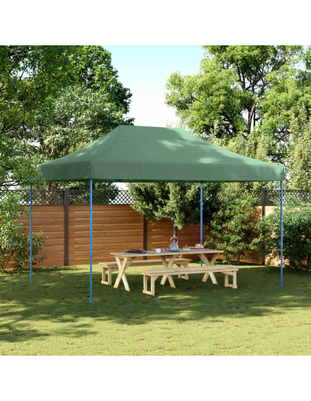 Tenda Party Verde 279 x 410 x 315 cm Tessuto Oxford