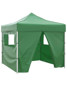 Tenda Party Verde 291 x 291 x 315 cm Tessuto Oxford