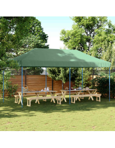Tenda Party Verde 292 x 580 x 315 cm Tessuto Oxford