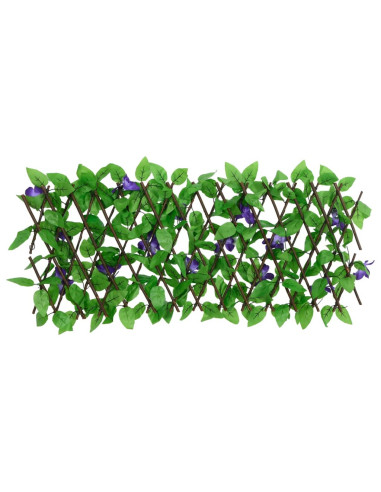 Traliccio Edera Artificiale Espandibile Verde 180x20 cm