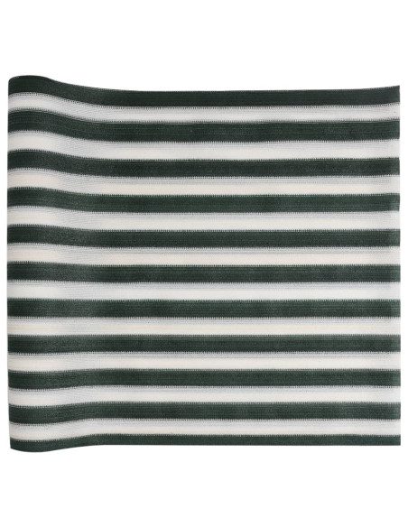 Rete per Privacy Verde e Bianco 1x10 m in HDPE 195 g/m²