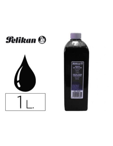 FLACONE INCHIOSTRO NERO S/OLIO 1LT